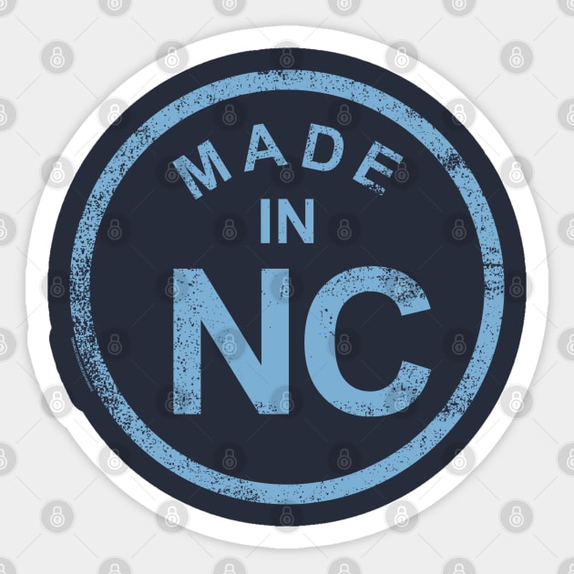 MADE IN NORTH CAROLINA Sticker by LILNAYSHUNZ